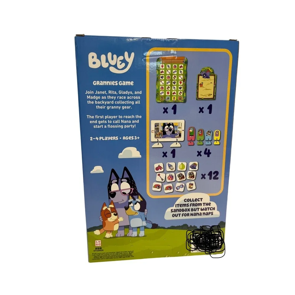 Bluey Grannies Game Race to Call Nana and Find Out If Grannies‎ Can Floss Ages 3